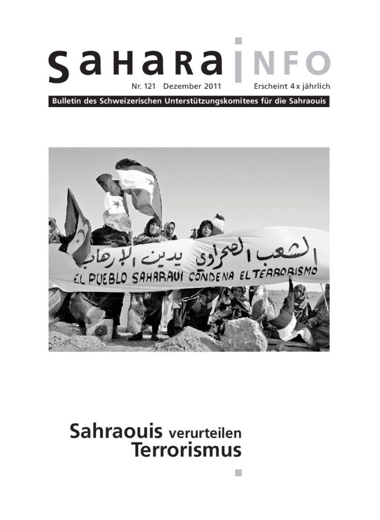 Sahraouis verurteilen Terrorismus