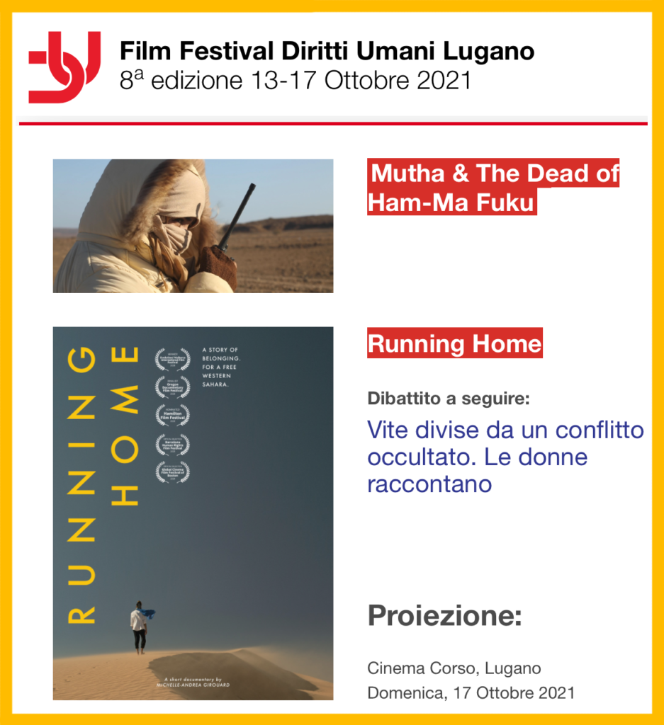 Veranstaltungs-Tipp «Film Festival Diritti Umani Lugano», 13.–17. Oktober 2021