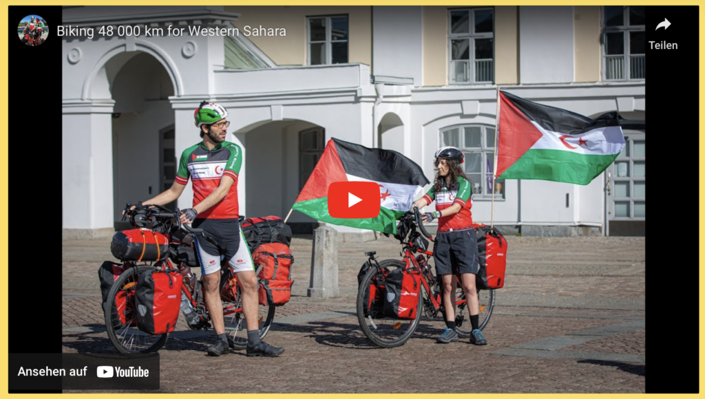 Solidarity Rising – Biking around the World for a free Western Sahara