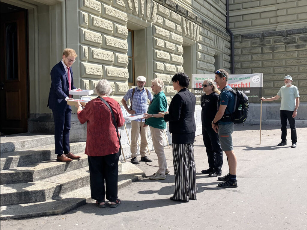 Petition an den Bundesrat übergeben