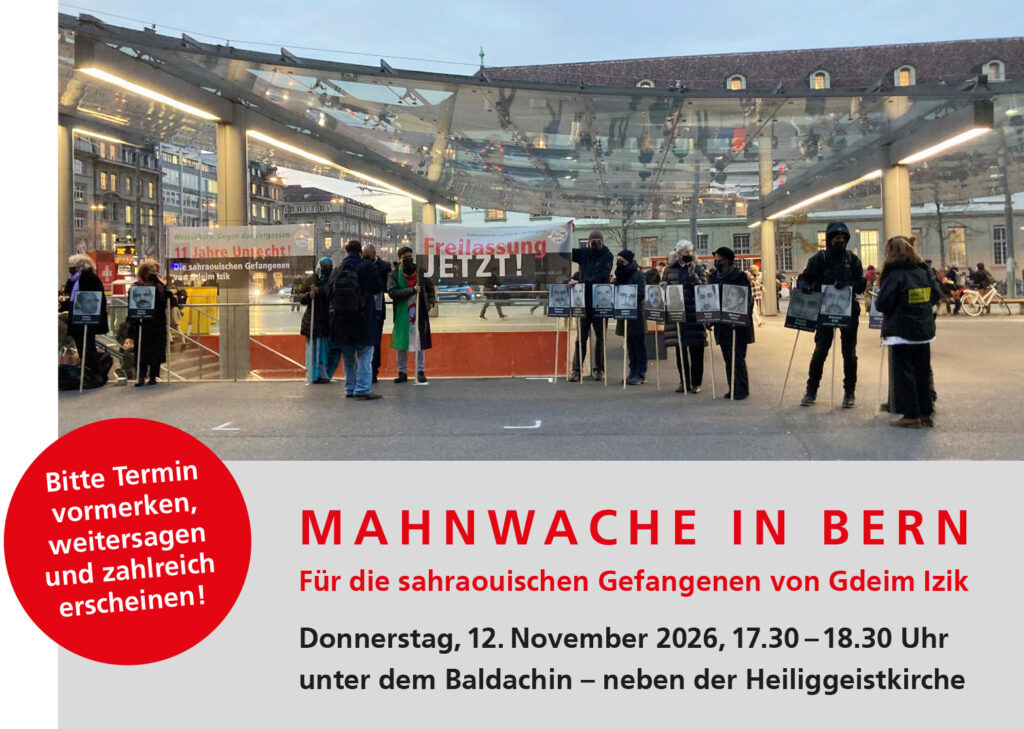 Mahnwache in Bern
